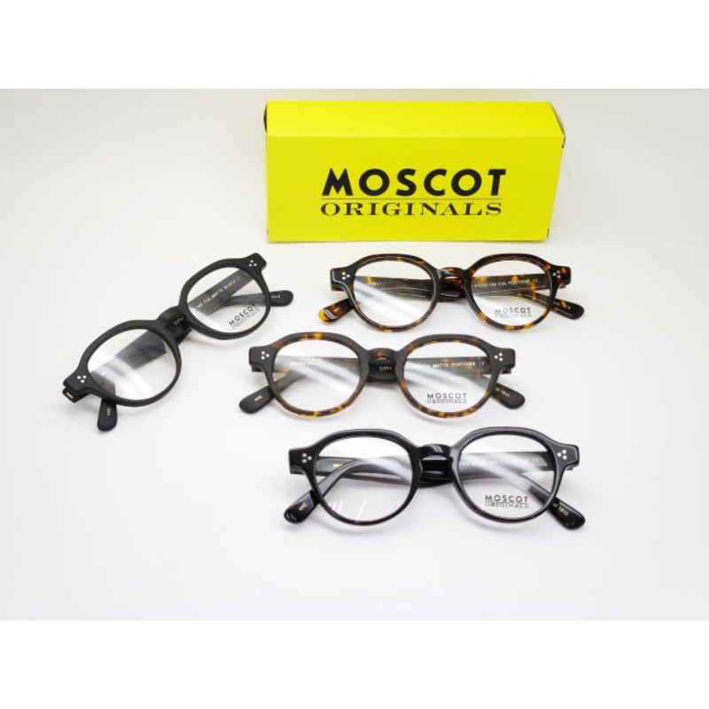 (แพ็คเกจเลนส์) แว่นตา moscot ezra ดั้งเดิม - กรอบแว่นตา moscot ezra พรีเมี่ยม - แว่นตา unisex