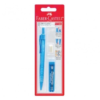 ดินสอกด+ไส้ 0.5 มม. Faber-Castell Tri Click 1362 จำนวน 1 ชุด