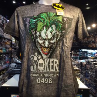 เสื้อยืด โจ๊กเกอร์ JOKER-BMH-300 สีเทาฟอก