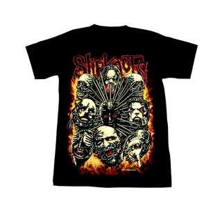 เสื้อยืดลาย Slipknot Fire Screen