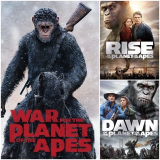 มหาสงครามพิภพวานร ครบ 3 ภาค Planet of the Apes Collection #หนังฝรั่ง #แพ็คสุดคุ้ม