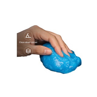 โปรโมชั่น : เจลทำความสะอาด เจลจับฝุ่น ดูดจับฝุ่นละออง ป้องกันแบคทีเรีย ทำความสะอาดในรถยนต์EB