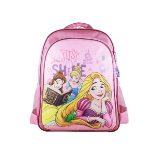 Disney Princess กระเป๋าลิขสิทธิ์แท้ กระเป๋านักเรียน เป้ 15 นิ้ว DN01 250