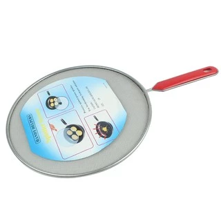 ฝาปิดกันกระเด็น ตะแกรงตาข่ายกันน้ำมันกระเด็น (ขนาด 9 นิ้ว) รุ่น Oil-spill-protector-04a-Boss