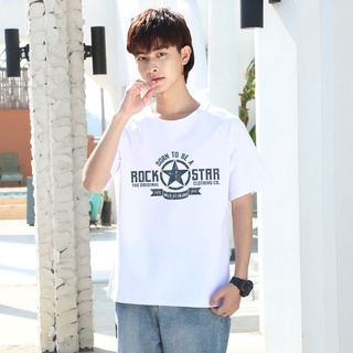 BK-410-SHORT 7สี // เสื้อยืดแฟชั่น เสื้อยืดสกรีนลาย เสื้อยืดคอกลม รุ่นใหม่