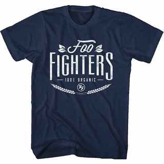 Foo Fighters เสื้อยืดคอกลม ผ้าฝ้าย ลายวาฟเฟิล 1 Organic Navy Official xs-3xl 1 ของขวัญวันเกิด สําหรับผู้ชาย คุณแม่สามารถ