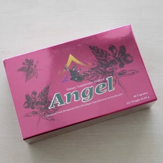 🥰Angel อาหารเสริมสำหรับสตรี🥰ของบ้านสมุนไพรชัยมงคล (กล่องละ 60 เม็ด)[ส่งฟรี]