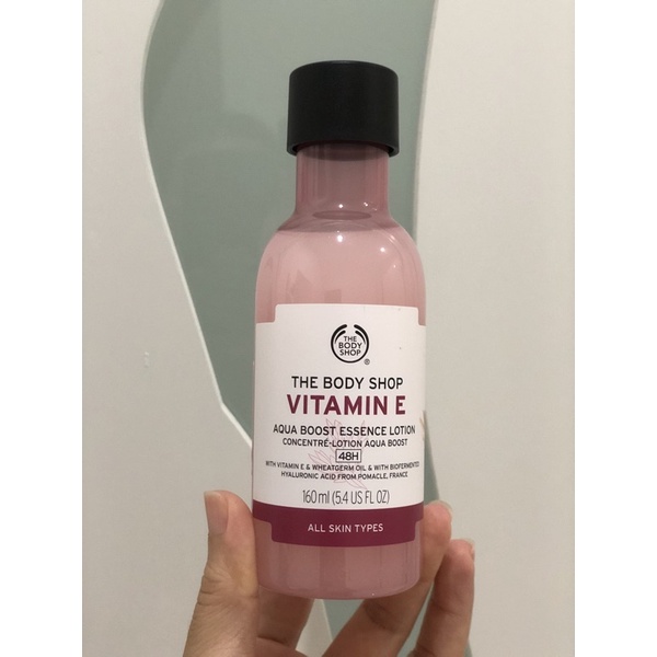 The body shop vitamin e aqua boost essence lotion 160ml Shopee Thailand
