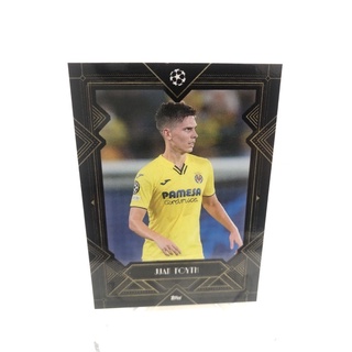 2021-22 Topps Deco UEFA Champions League Soccer Cards Villarreal