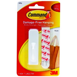 🔥แนะนำ!! คอมมานด์ ตะขอ ขนาดใหญ่ Command Hook Large