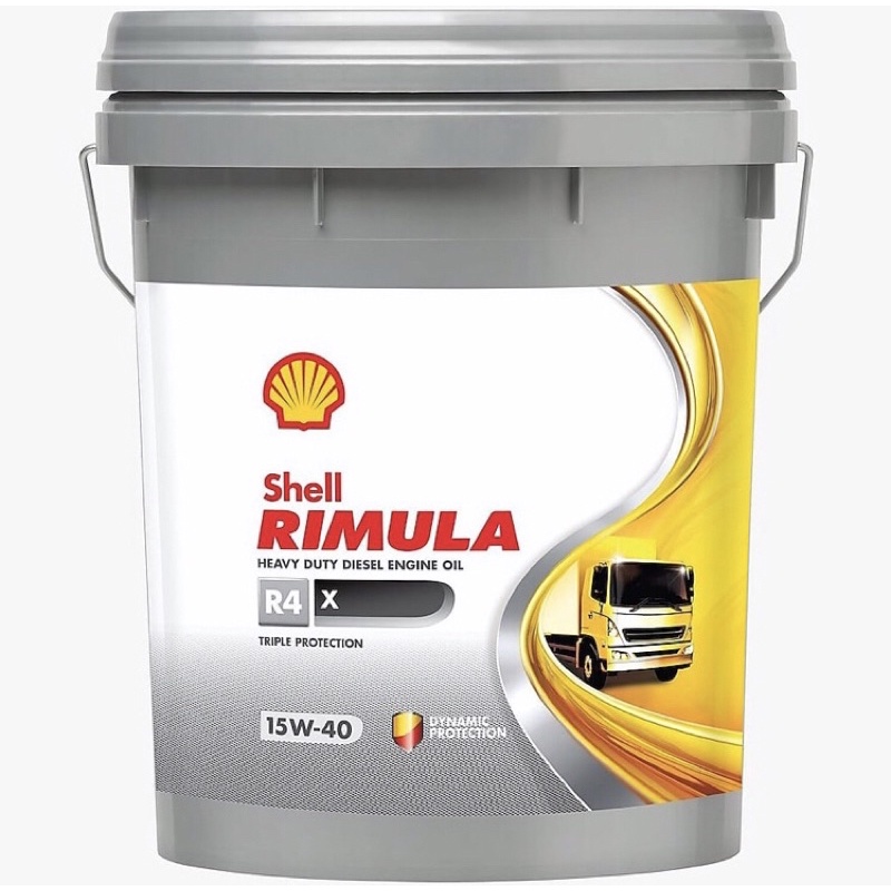 Shell Rimula R4X 15W-40 /18L.