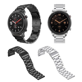 นาฬิกาข้อมือสายสแตนเลส Huami Amazfit GTR 4/3/3Pro / GTR 2/2E/2eSIM / GTR 47mm สายนาฬิกาข้อมือ