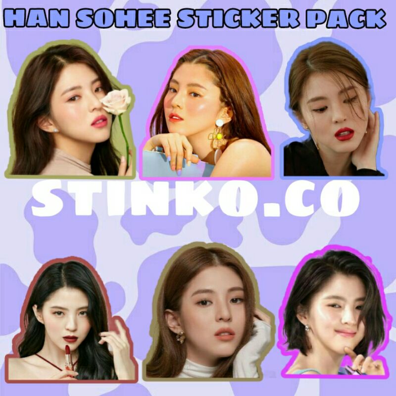 [30 ชิ้น] HAN SO HEE / MY NAME / NEVERTHLESS STICKERS คูปอง 30 สติ๊กเกอร์