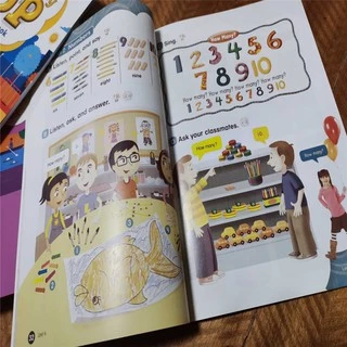 หนังสือเรียนและสมุดงานภาษาอังกฤษสำหรับเด็กและนักเรียนระดับประถมศึกษา—Primary School Student Children's Oxford English Textbook Workbooks Exercise Book “Everybody Up 2th Edition Grade Starter/1/2/3/4/5/6”