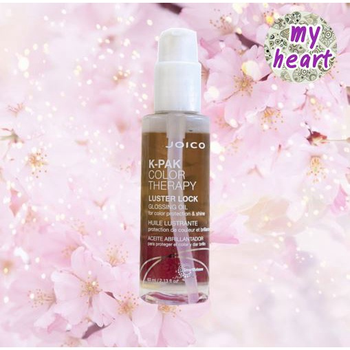 Joico K-Pak Color Therapy Luster Lock Glossing Oil 63 ml ออยล์บำรุงเส้นผมสำหรับผมทำสี ผมแห้งเสีย