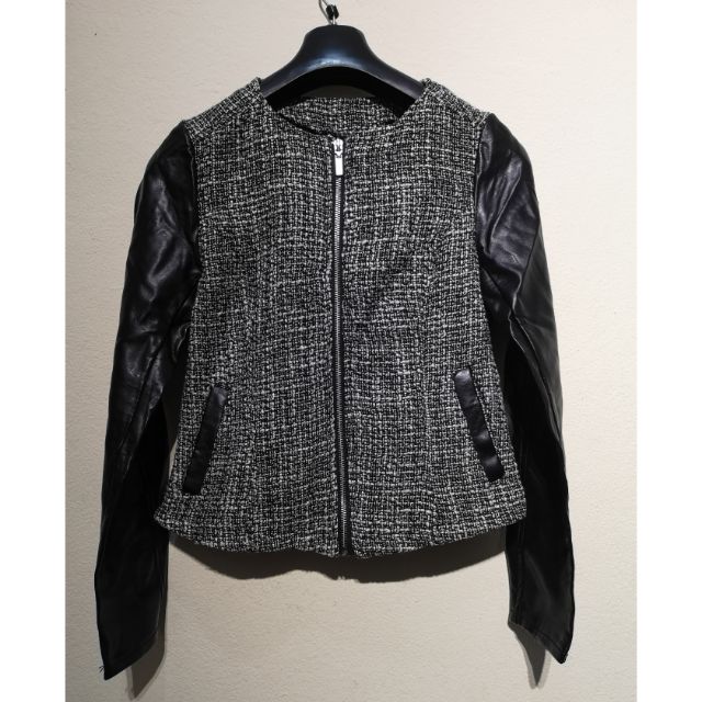 h&m tweed jacket