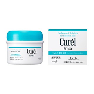 CUREL คิวเรล ครีมบำรุงผิวหน้าและผิวกาย อินเทนซีฟ มอยส์เจอร์ แคร์ มอยส์เจอร์ ครีม บอดี้ครีม ขนาด 90 กรัม