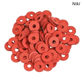 Niki ฉนวนกันความร้อนไฟเบอร์สีแดง 100 ชิ้นสําหรับเครื่องซักผ้า