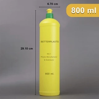 ขวดใส่น้ำยาล้างจาน พร้อมฝา 800/500/200 ml