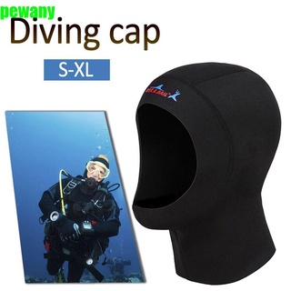 Pewany หมวกดําน้ํา Neoprene หมวกดําน้ําหมวกดําน้ํา 1 มม. หมวกดําน้ําหมวกดําน้ําหมวกคลุมไหล่หลากสี