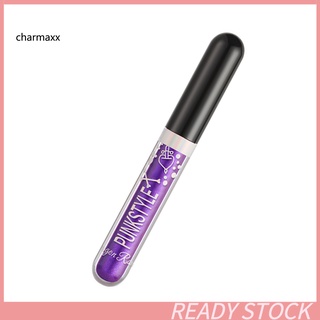 Cx ลิปสติก ลิปกลอส เนื้อลิขวิด สีดํา สีม่วง เมทัลลิก 2 มล.
