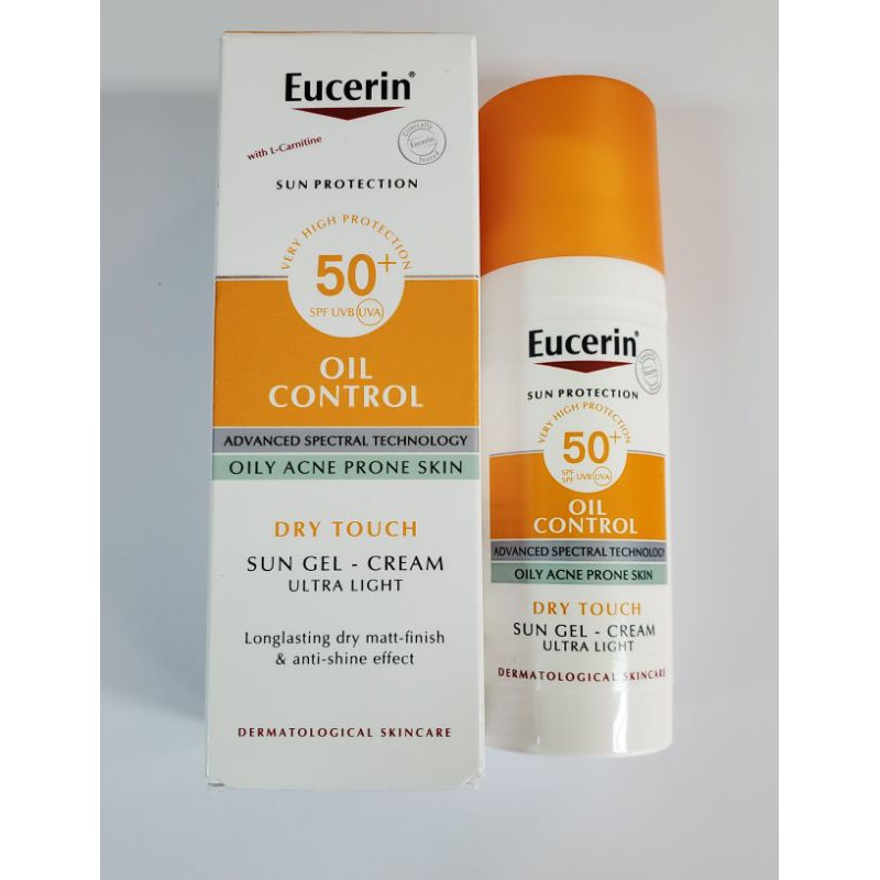 Eucerin (ยูเซอริน) OIL CONTROL ONLY ACNE PRON SKIN DAY TOUCH SUN GEL