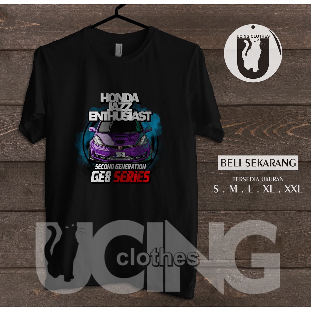 เสื้อยืด Honda JAZZ ENTHUSSIST GE8 SERIES 041 AUTOMOTIVE