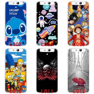 เคสโทรศัพท์พลาสติกแข็งพิมพ์ลายการ์ตูนสําหรับ Oppo N1 Mini N5117