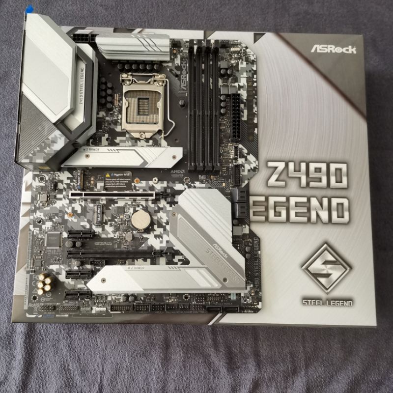 ASROCK Z490 STEEL LEGEND (มือ2)​
