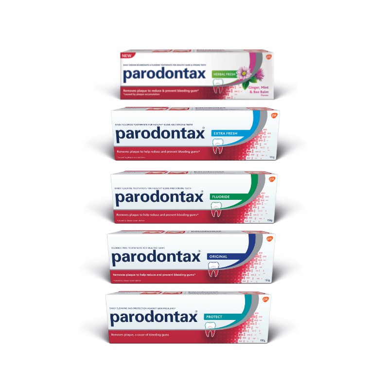 PARODONTAX TOOTHPASTE 150G. พาโรดอนแทกซ์ ยาสีฟัน 150ก. (เลือกสูตร