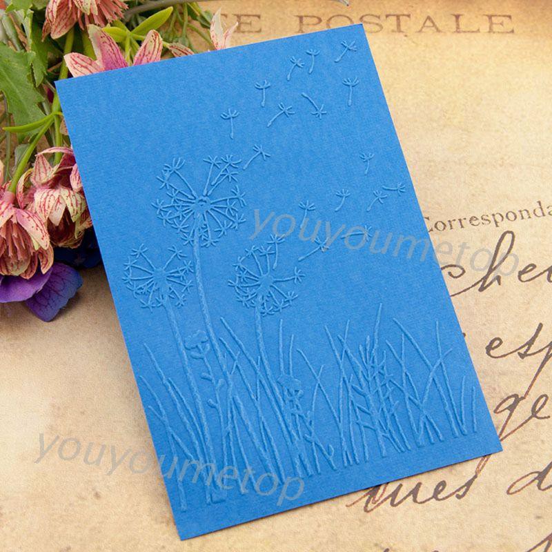 youyo* Plastic Embossing Folder Template DIY Scrapbook Photo Album Card ...