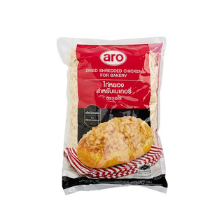 🔥 HOT🔥 เอโร่ ไก่หยองสำหรับเบเกอรี่ 1000 กรัม aro Shedded Chicken for Bakery 1000 g