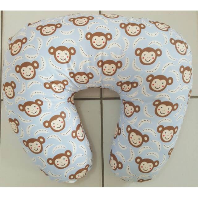 หมอนให้นม Moochi Blue