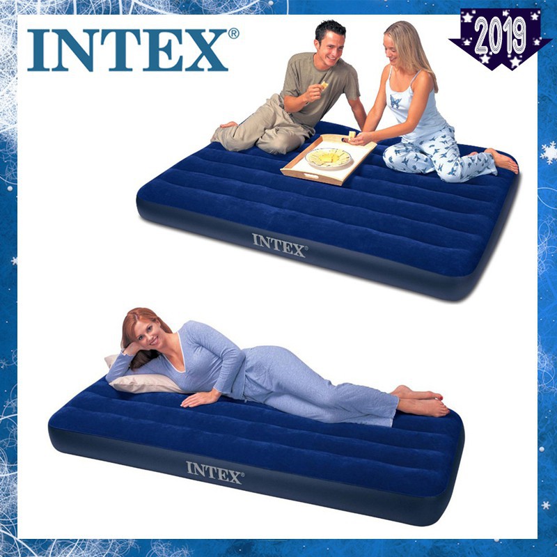 Intex ที่นอนเป่าลม แบบเดี่ยว คู่ ควีนไซซ์