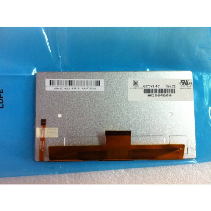 หน้าจอ LCD 7 นิ้ว G070Y3-T01 ความสว่าง 600 สินค้าของแท้ในสต็อก