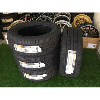 ยางรถยนต์ ยางใหม่ Hankook Ventus V2 195-55-R15 ยางปี18