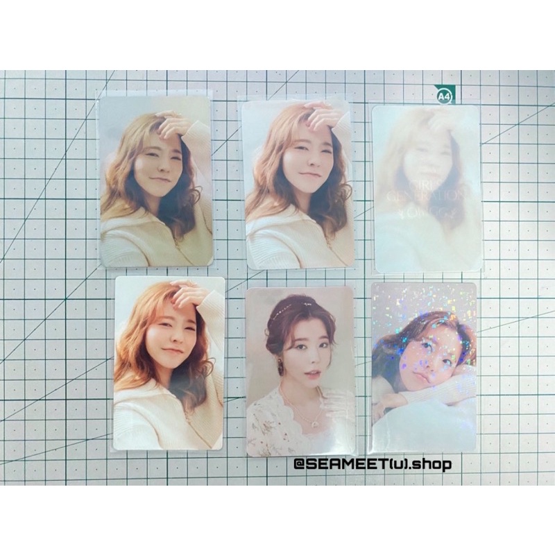 การ์ด SSGT 2022 ซันนี่ sunny จากเว็บ Ktown4u/Aladin/SMTOWN/Apple Music/Knpops lenti/Intersia