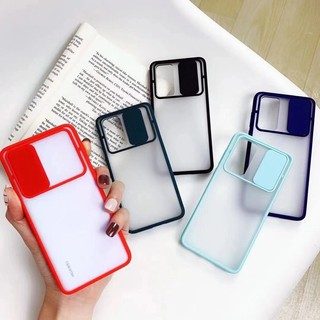 🔥โค้ดINC99LLE ลด70บาท🔥[ส่งจากไทย] เคส CASE Realme 5 5i 6i C3 C12 C15 C21 Realme 8 C25 เปิดปิดเลนส์กล้องได