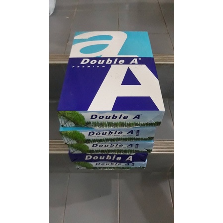 Double A กระดาษถ่ายเอกสาร A4 80 แกรม 500 แผ่น