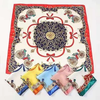 ผ้าพันคอ ผ้ามัดอก(ขนาด ไหญ่90*90ซม) (สินค้าพร้อมส่งที่ไทย)s21-40