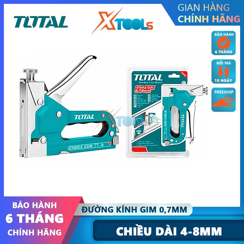 TOTAL THT31140 เครื่องเย็บกระดาษ เครื่องเย็บกระดาษ เส้นผ่านศูนย์กลางหลัก 0.5 มม. หัวเข็ม: 110.3 มม. 