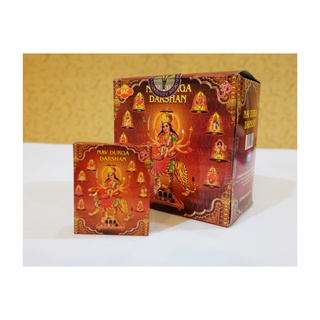 กำยานโคน กล่องใหญ่ (12กล่องเล็ก) กล่องสีแดง  NAV DURGA DARSHAN INCENSE CONES