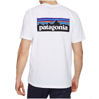 เสื้อยืดคอกลมแฟชั่น เสื้อยืดฮิปฮอปพิมพ์ลาย Patagonia 2020ss P - 6