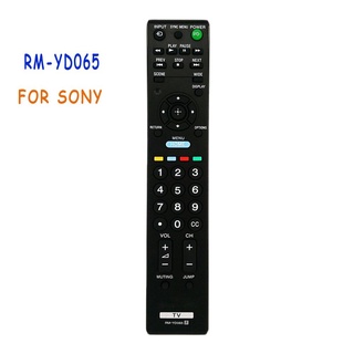 ใหม่ รีโมตคอนโทรล RM-YD065 แบบเปลี่ยน สําหรับทีวี LCD SONY BRAVIA RMYD065 KDL-32BX420 KDL22BX320 KDL32BX320 KDL32BX420