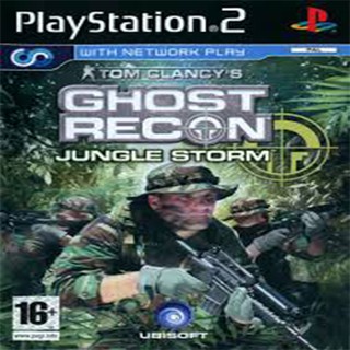 แผ่นเกมส์[PlayStation2]Tom Clancy Ghost Recon Jungle Storm [USA]