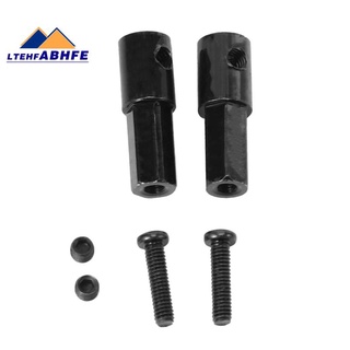 2Pcs Metal Rear Axle Shaft Adapter Accessories for WPL D12 C14 C24 C34 B24 B36 MN D90 D91 MN99S RC Car Parts