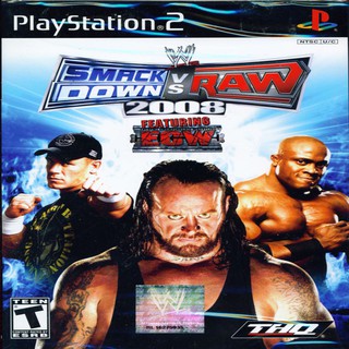 แผ่นเกมส์[PlayStation2] WWE SmackDown vs Raw 2008 [USA]