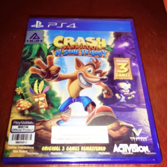 Crash​ bandicoot​ มือ1​ps4​