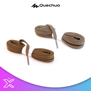 QUECHUA เชือกรองเท้าเดินป่าแบบแบน