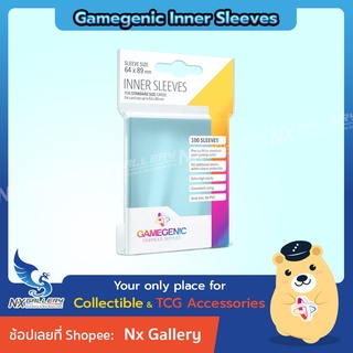 [GameGenic] Inner Sleeves / Perfect Sleeves - ซองใส่การ์ดชั้นใน (สำหรับโปเกมอนการ์ด / Pokemon TCG / Magic the Gathering)